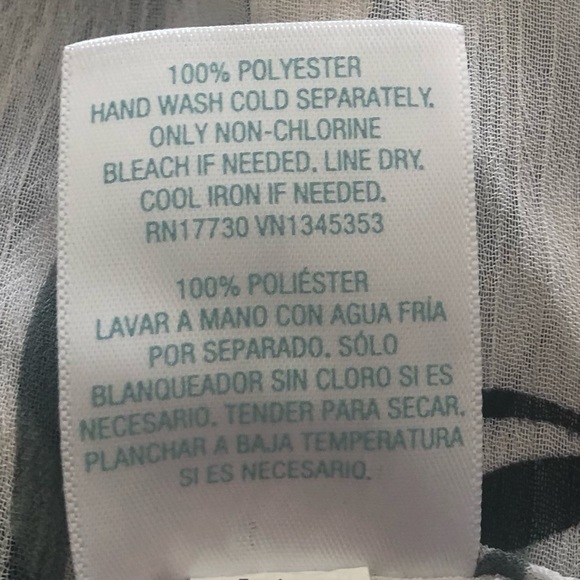 Kona Sol/Palm Tree/ Swimwear / coverup / size Small - Picture 10 of 10